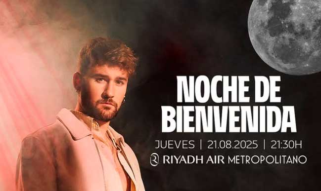 Dani Fernández actuará en la ‘Noche de Bienvenida’ del Atlético de Madrid