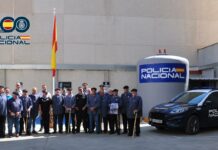 La Policía Nacional de Ciudad Real recibe en la Comisaría Provincial a una representación de la Hermandad de Pandorgos