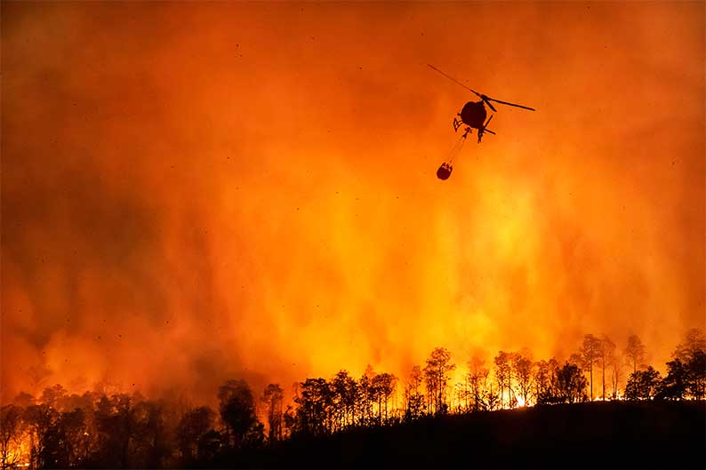 Protección Civil y Emergencias alerta por altas temperaturas en casi toda la península y pide máxima precaución ante el riesgo extremo de incendios forestales