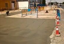 Reparada la calle Norte de Tomelloso, paso esencial para el sector agrícola