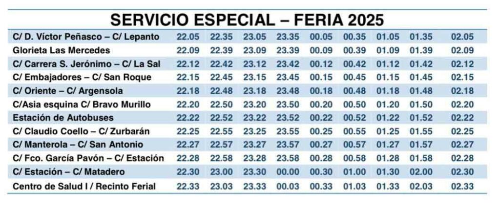 Servicio Especial Bogas Bus