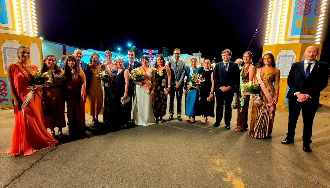 Sonia González acompaña a Almagro en la inauguración de sus fiestas en honor de su patrón San Bartolomé