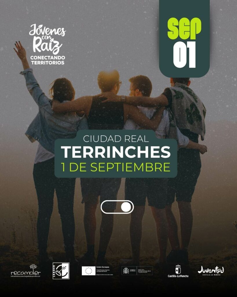 Terrinches acogerá el 1 de septiembre una jornada del programa ‘Jóvenes con Raíz’
