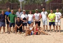 Natalia Sánchez y Fernando García ganadores del Torneo de tenis playa de la Feria de Tomelloso 2025