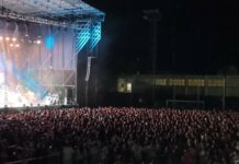 Más de 3.500 personas bailan al son de Abraham Mateo en las Fiestas de la Vendimia y el Vino de Valdepeñas