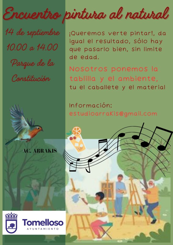 Colores al viento: encuentro de pasión y pintura al natural en Tomelloso