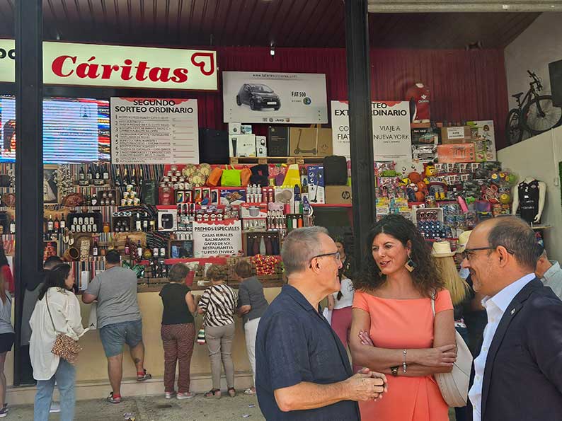 Bellido elogia “los esfuerzos de solidaridad” de las entidades sociales con las personas migrantes, frente a quienes “generan odio y enfrentamiento”