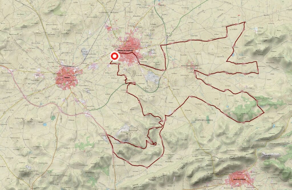 La III Marcha BTT Calatrava pone en valor el cicloturismo en Castilla-La Mancha