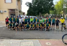 El Club Ciclista Sport Tomelloso renueva su compromiso con la tradición en su ruta al Santuario de la Virgen de Cortes