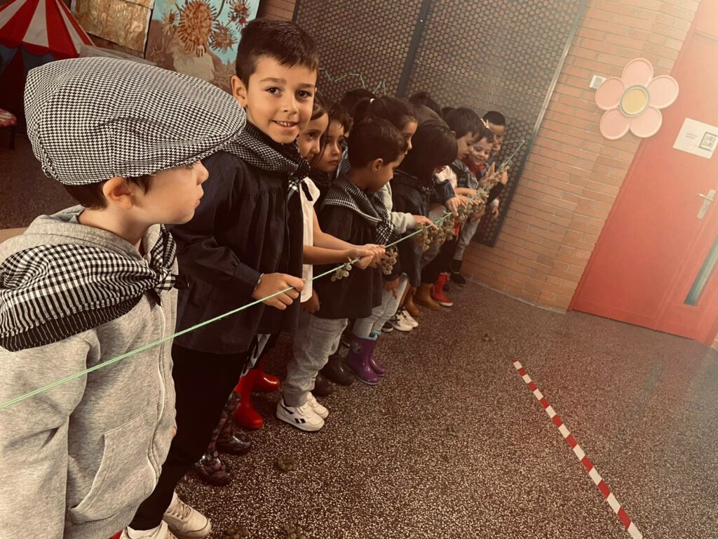 ceip san jose de calasanz celebra la vendimia 2