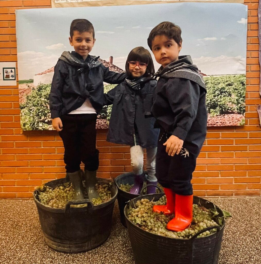 ceip san jose de calasanz celebra la vendimia 3
