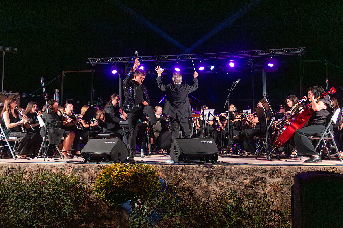 Argamasilla de Alba vibró con el Concierto Sinfónico Pre-Feria “Argamasilla es Música”
