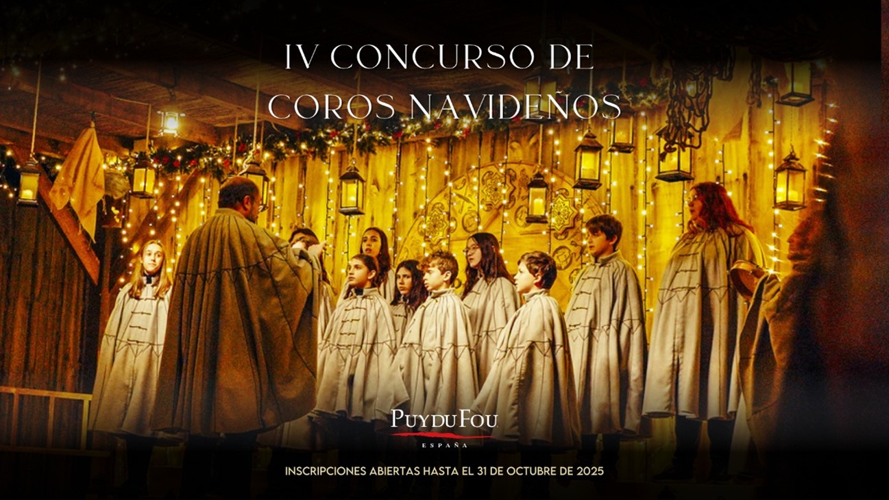 Puy Du Fou España lanza una nueva edición del aclamado concurso de coros escolares de Navidad