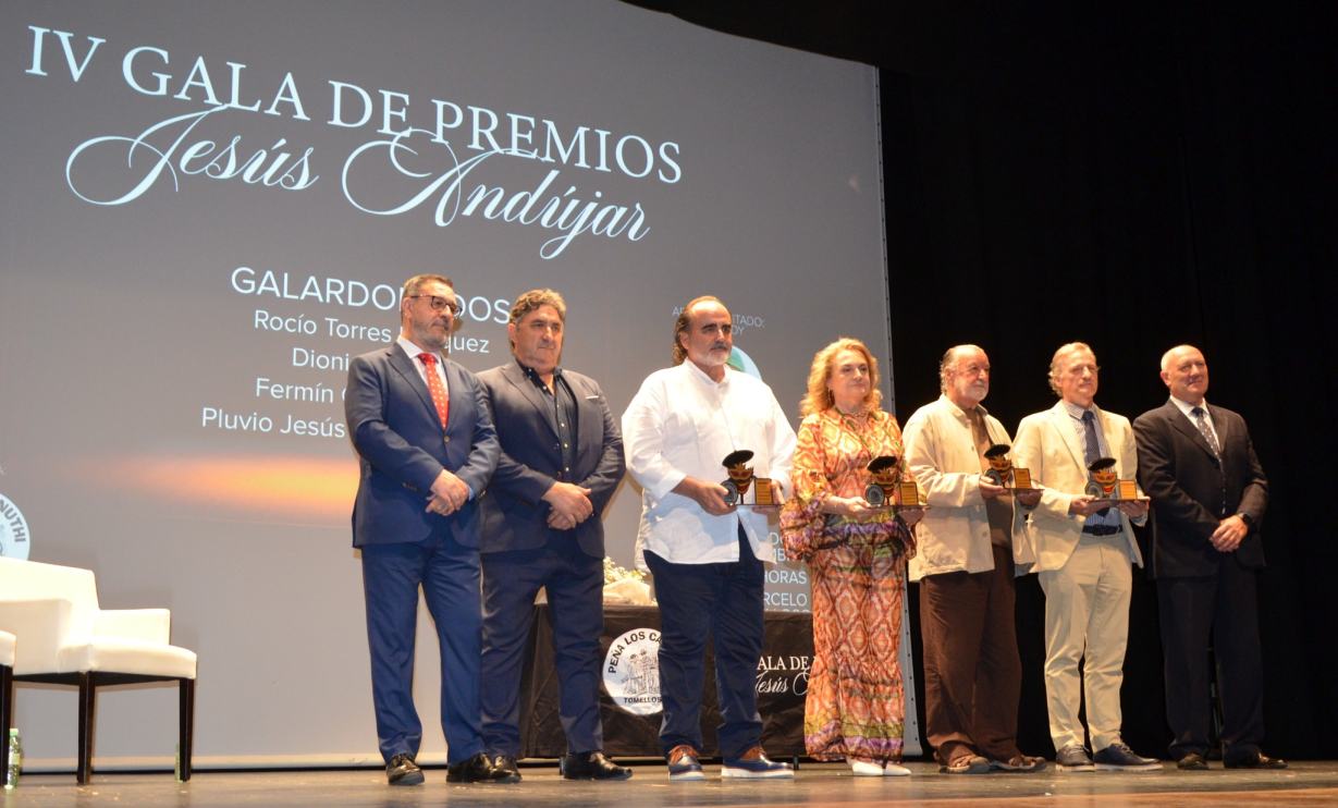 Los Premios Jesús Andújar celebran su IV edición con cuatro tomelloseros de referencia y un Marcelo Grande entregado