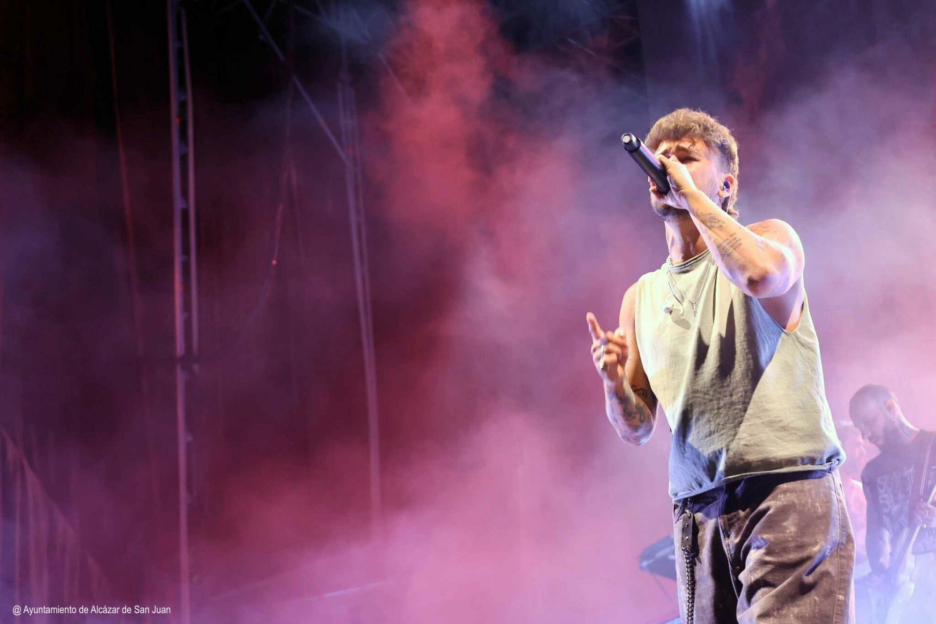 Dani Fernández, primer concierto como Hijo Predilecto en Alcázar de San Juan