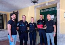 La policía local de Argamasilla de Alba equipada con un nuevo desfibrilador externo semiautomático