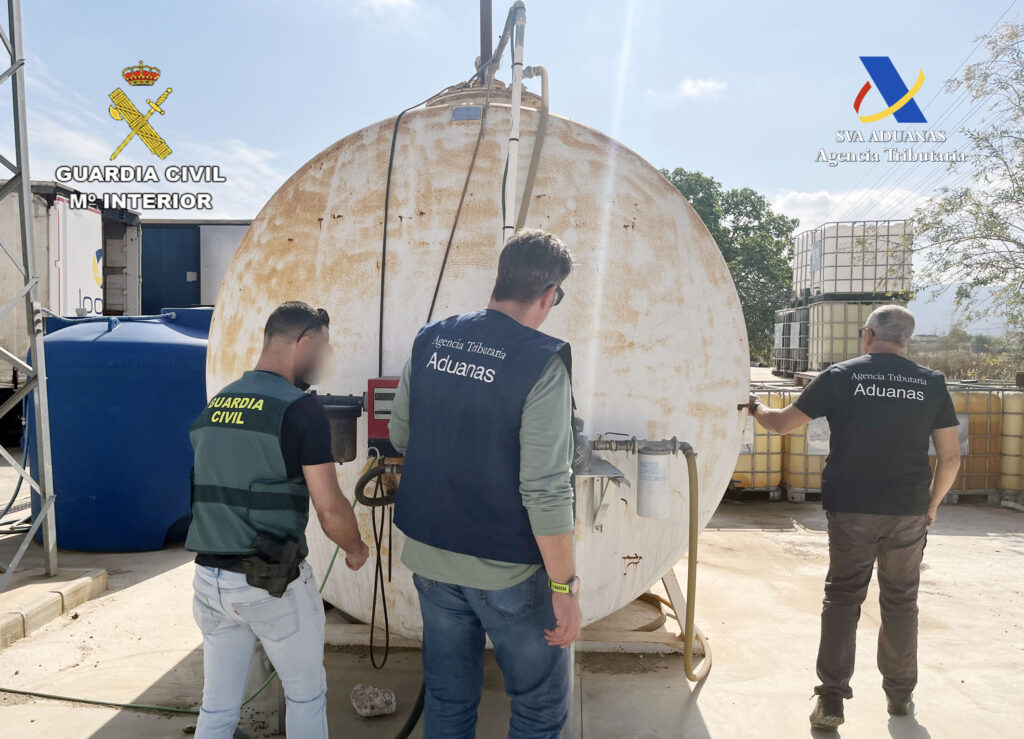 desmantelada organizacion carburante adulterado 3