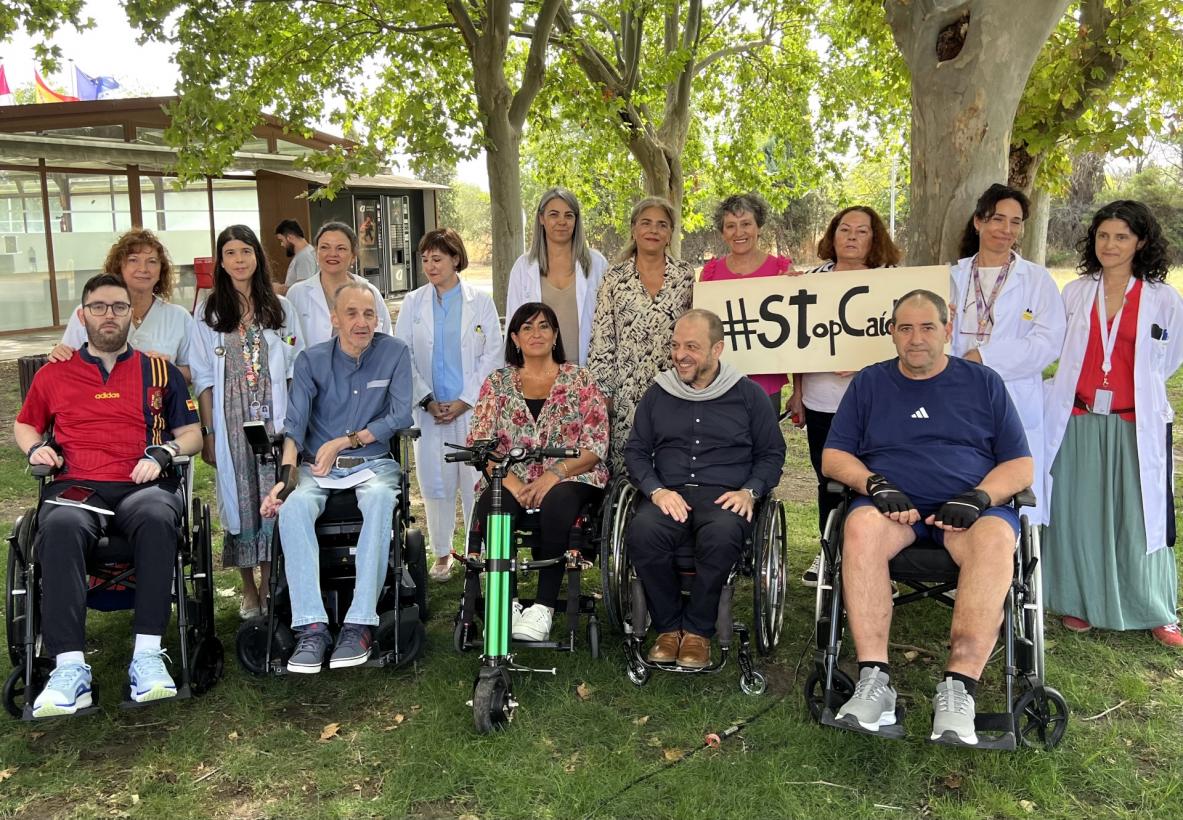 El Día Internacional de la Lesión Medular apuesta por la prevención de caídas, principal causa de ingreso traumático en el Hospital de Parapléjicos