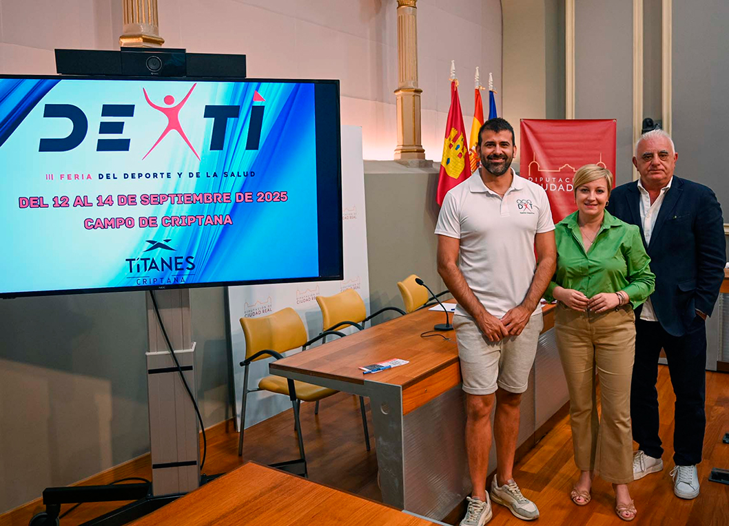 La Diputación de Ciudad Real colabora con la III Feria del Deporte y de la Salud que se celebra este fin de semana en Campo de Criptana