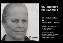 El secreto de Macaria: estreno del documental de Dionisio Cañas en Tomelloso