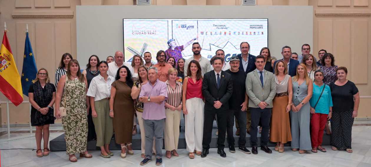 La Diputación de Ciudad Real impulsa a través de las Universidades Populares la gira cultural “En un lugar de la Mancha…”