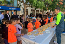 Cuatrocientos escolares de Primaria celebran hoy y mañana la Semana Europea del Deporte en la Plaza de España de Tomelloso