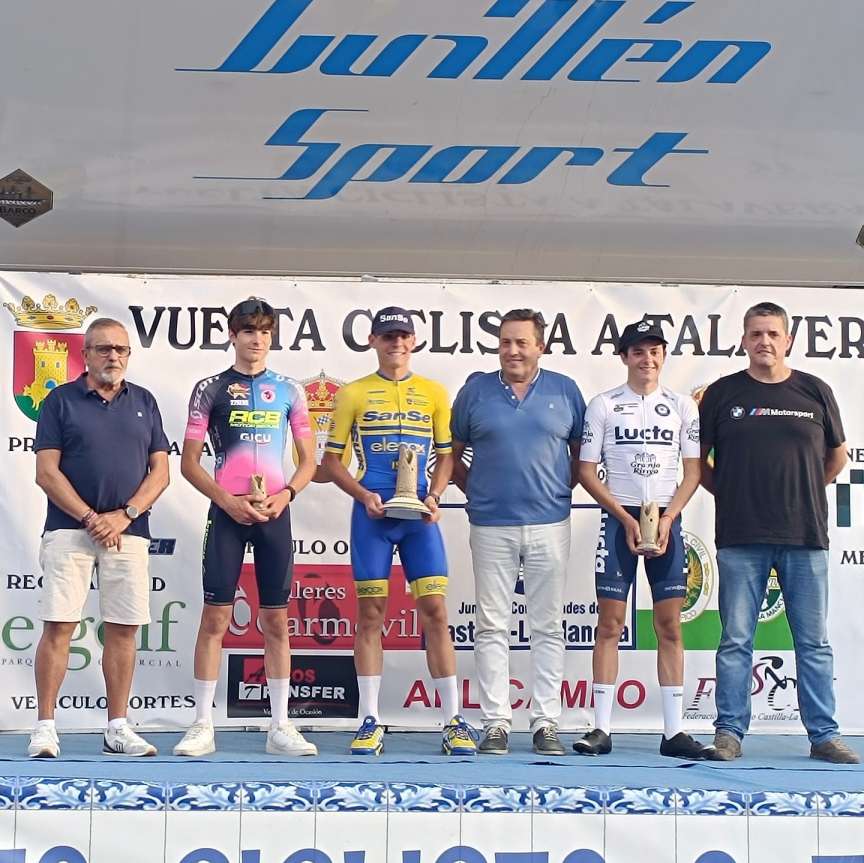 Miguel Ferriol (Sanse-Elecox) se impone en solitario en la primera etapa de la Vuelta a Talavera Junior
