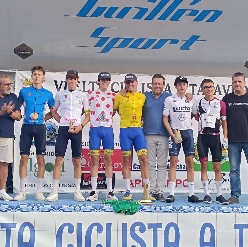 Miguel Ferriol (Sanse-Elecox) se impone en solitario en la primera etapa de la Vuelta a Talavera Junior