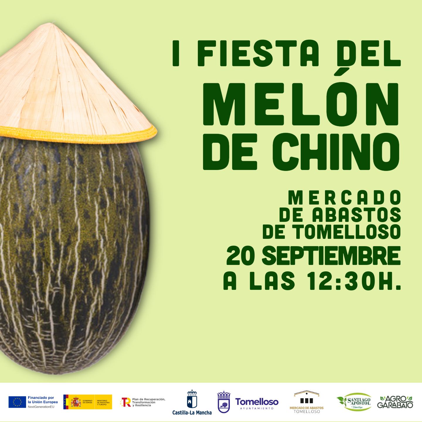 Llega la I Fiesta del Melón de Chino a Tomelloso: un evento único para los amantes de esta deliciosa fruta