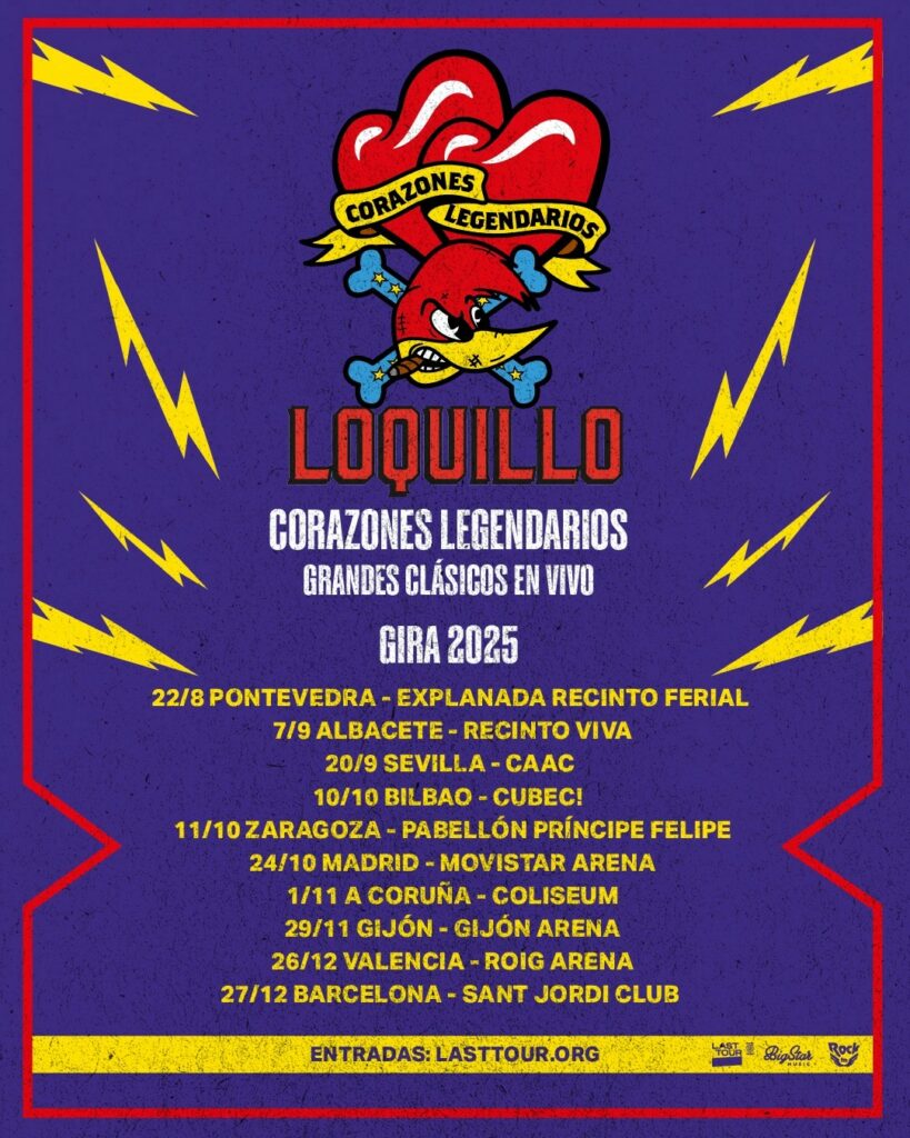 LOQUILLO publica su nuevo disco Corazones Legendarios