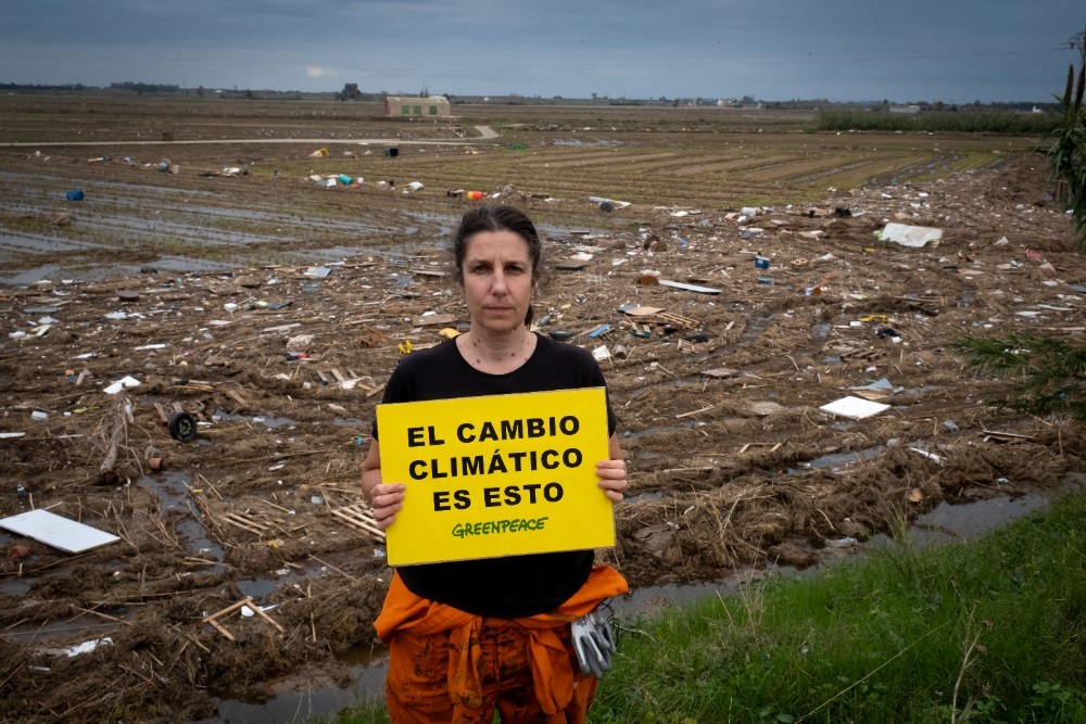 Grrenpeace alerta de la emergencia climática