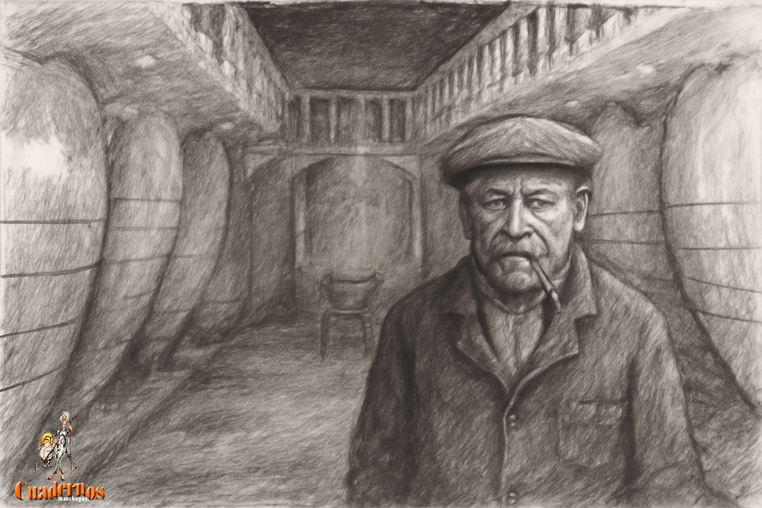 El ingenioso sistema de canaletas en las cuevas de Tomelloso para transportar el mosto a las tinajas