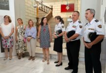 Inmaculada Jiménez ensalza resalta la labor de la Policía Nacional en su ejercicio diario de velar por la protección de la ciudadanía