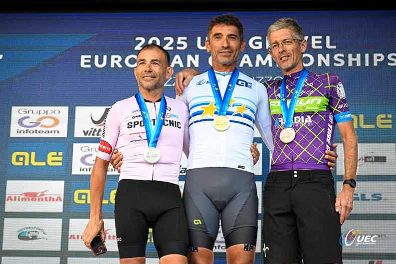 El manchego Juan Moya se proclama Subcampeón de Europa de Gravel máster en Avezzano