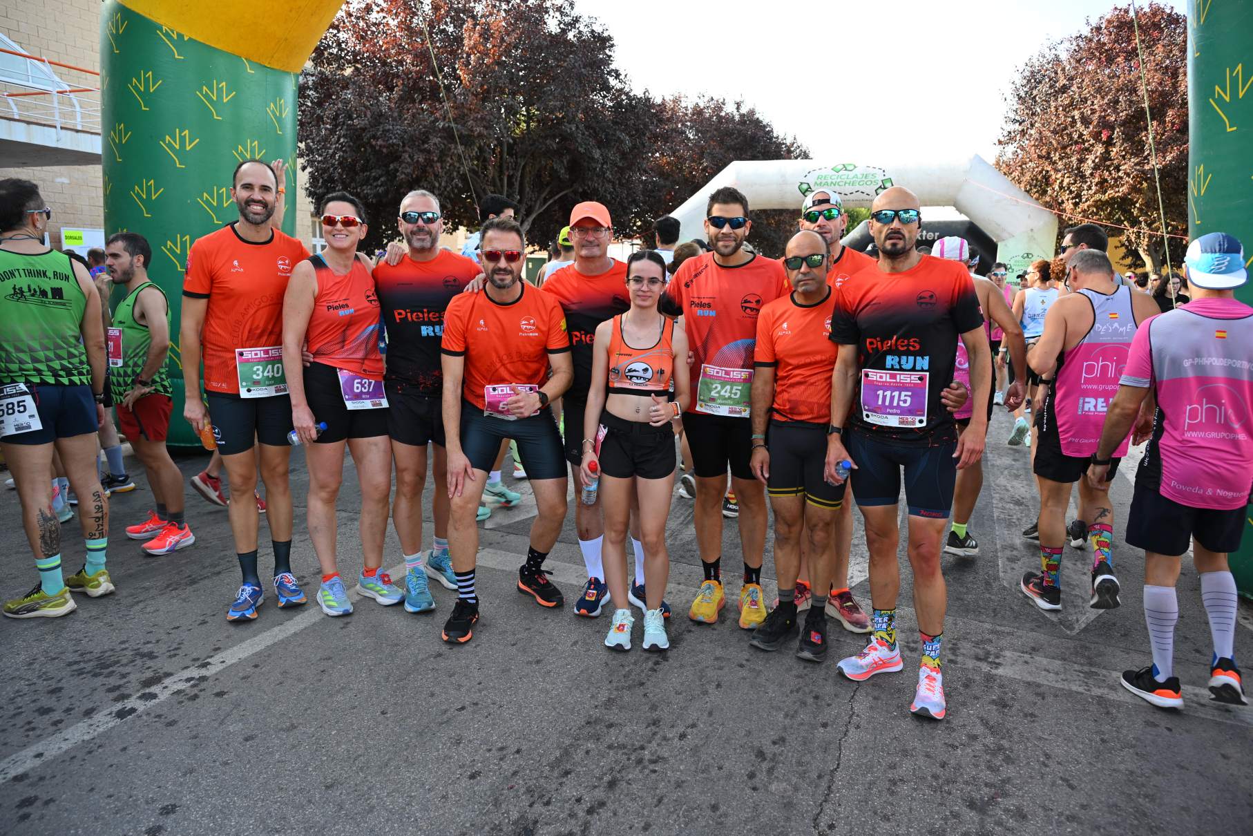 Los Pieles Run mantienen su espíritu competitivo en la Carrera Popular de Membrilla 2025 y ya miran a la 10K Ciudad de Tomelloso