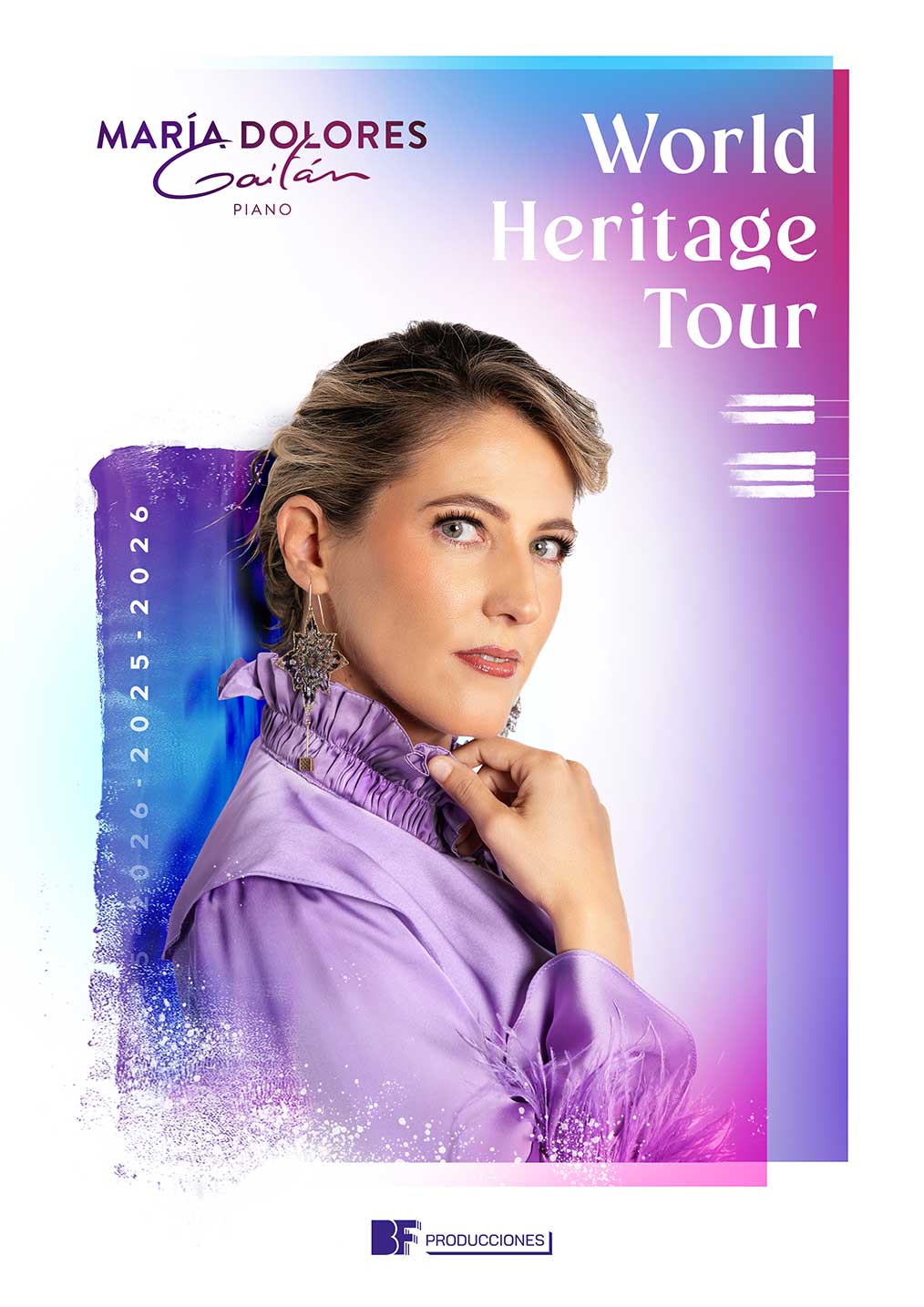 La pianista María Dolores Gaitán inicia en Europa su gira “World Heritage Tour”
