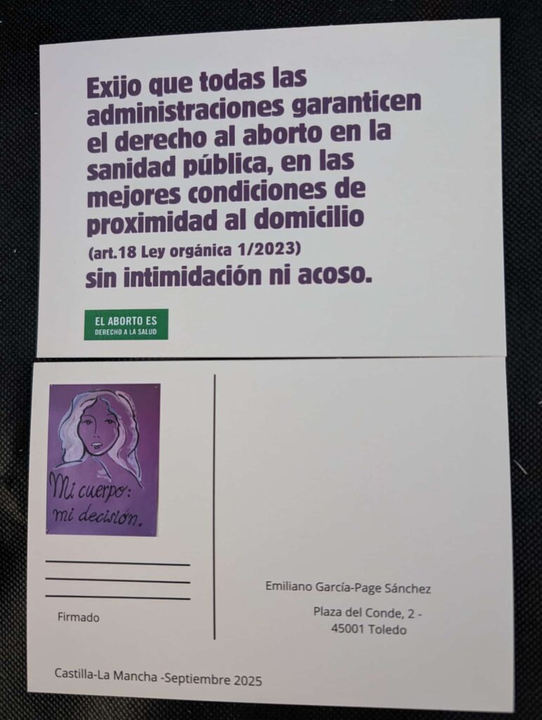 mas de 37 organizaciones denuncian la falta de acceso al aborto en la sanidad publica de castilla la mancha 07