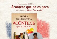 Nieves Concostrina presenta Acontece que no es poco en Argamasilla de Alba