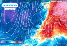 El otoño llega con un brusco cambio de tiempo: lluvias intensas y desplome de temperaturas, según Meteored
