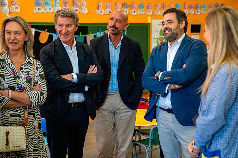 Núñez se compromete con las familias de Castilla-La Mancha a poner en marcha la gratuidad de la educación de 0 a 3 años desde el Gobierno regional