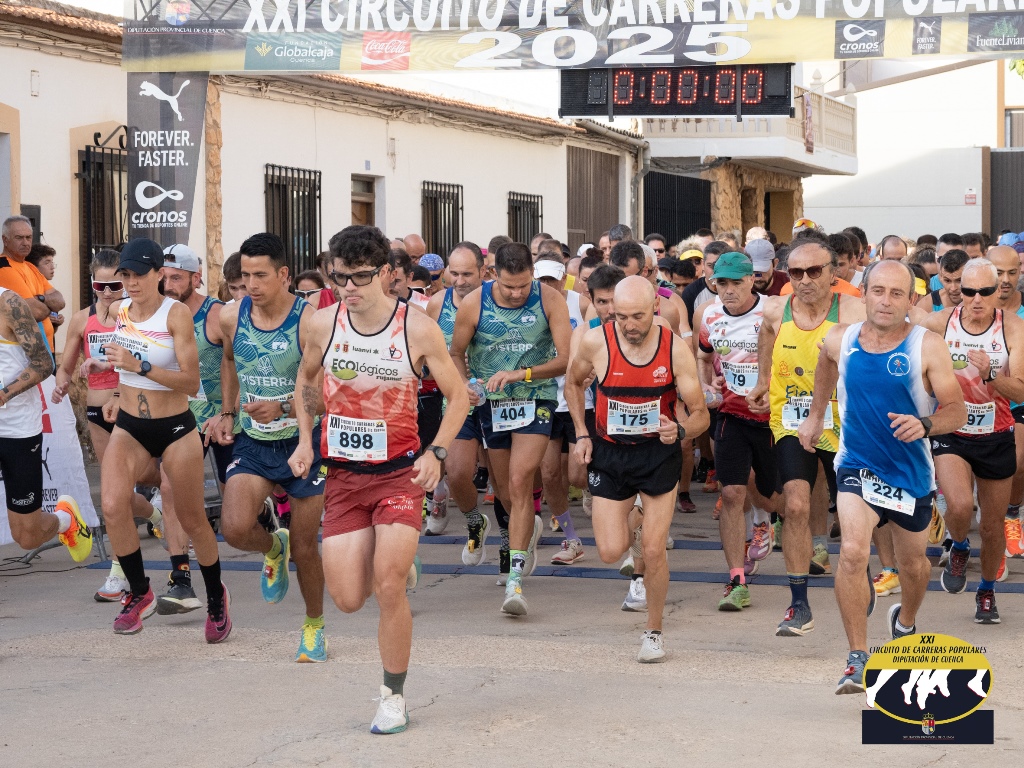 Paola María Niño y Andrés Felipe Sarta en lo más alto de la IV CP “Tu Pueblo Amigo” de El Peral