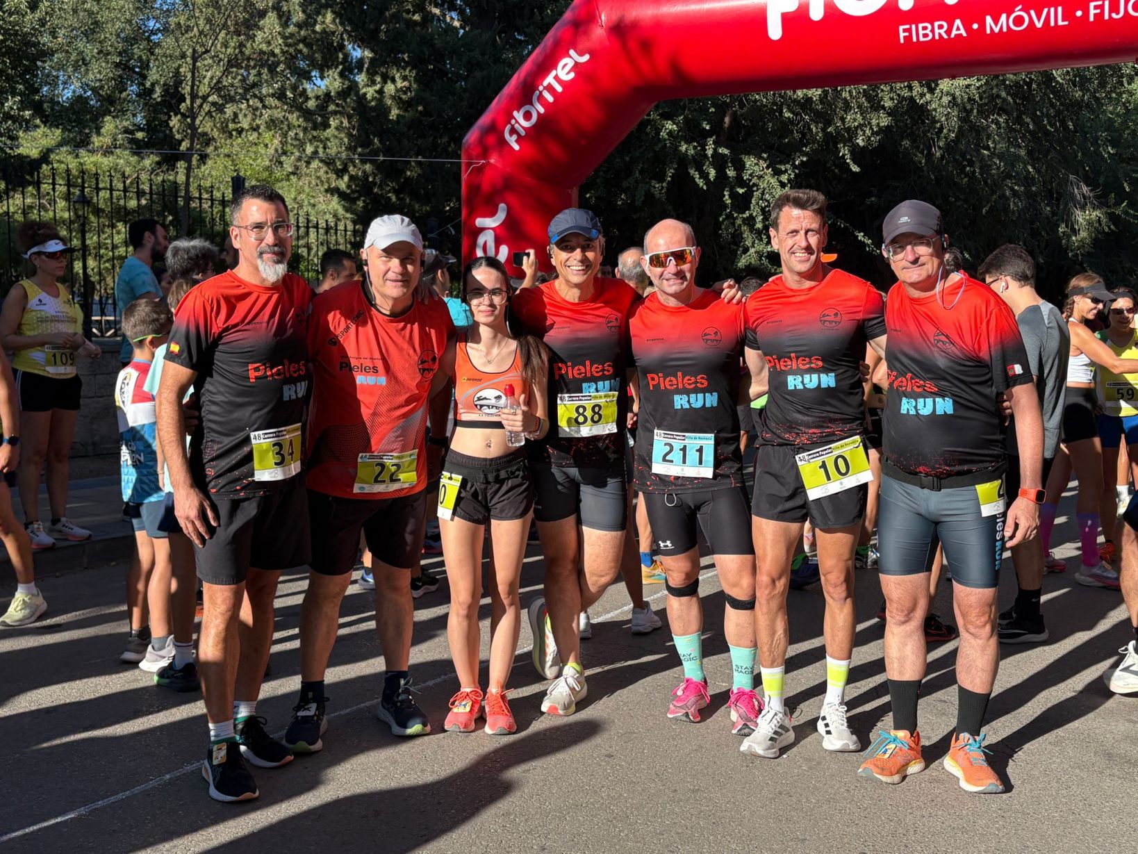 Los Pieles Run lo dieron todo en la Titán de la Mancha y la 48ª Carrera Popular de Herencia