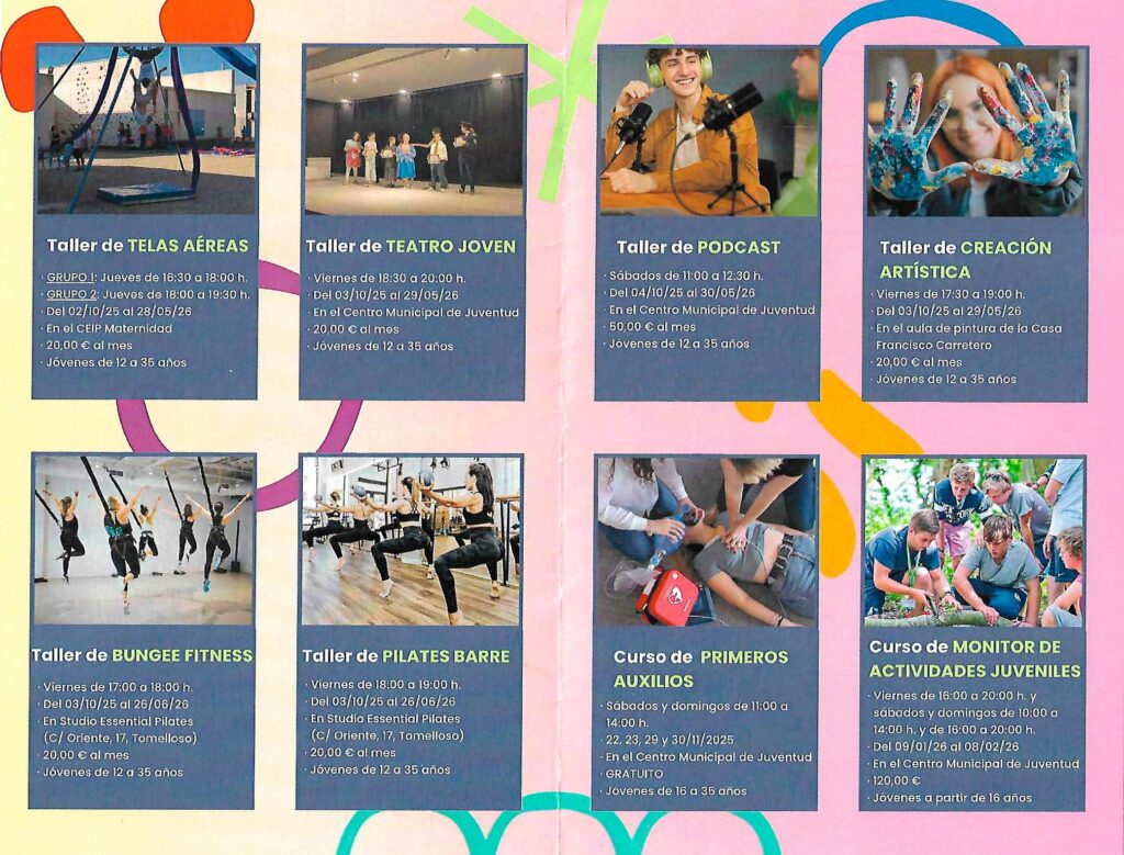 Presentado el nuevo Programa de Actividades para Jóvenes en Tomelloso