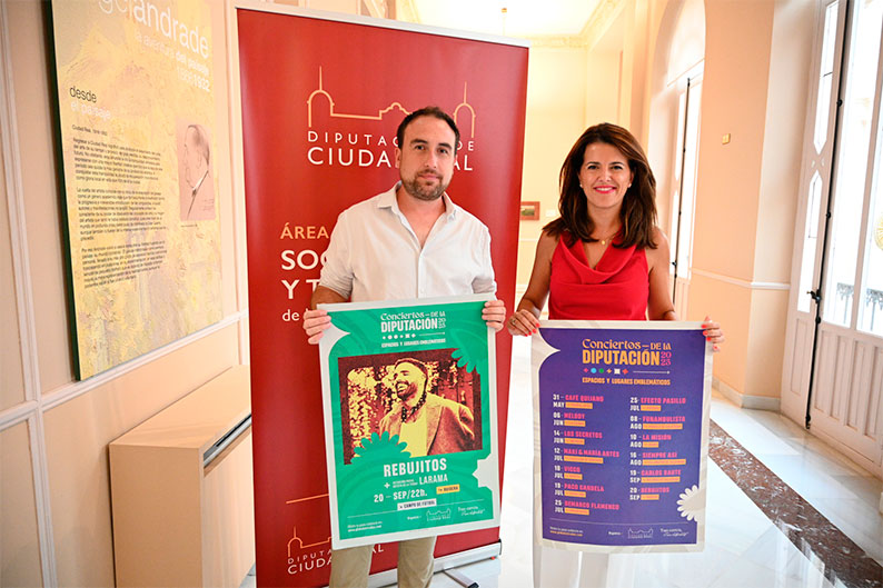 Rebujitos en concierto en Ruidera, en el marco de los ‘Conciertos en Espacios y Lugares Emblemáticos’ de la Diputación de Ciudad Real