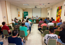 Más de medio centenar de ganaderos se reúnen en ASAJA Ciudad Real para abordar la situación de la lengua azul