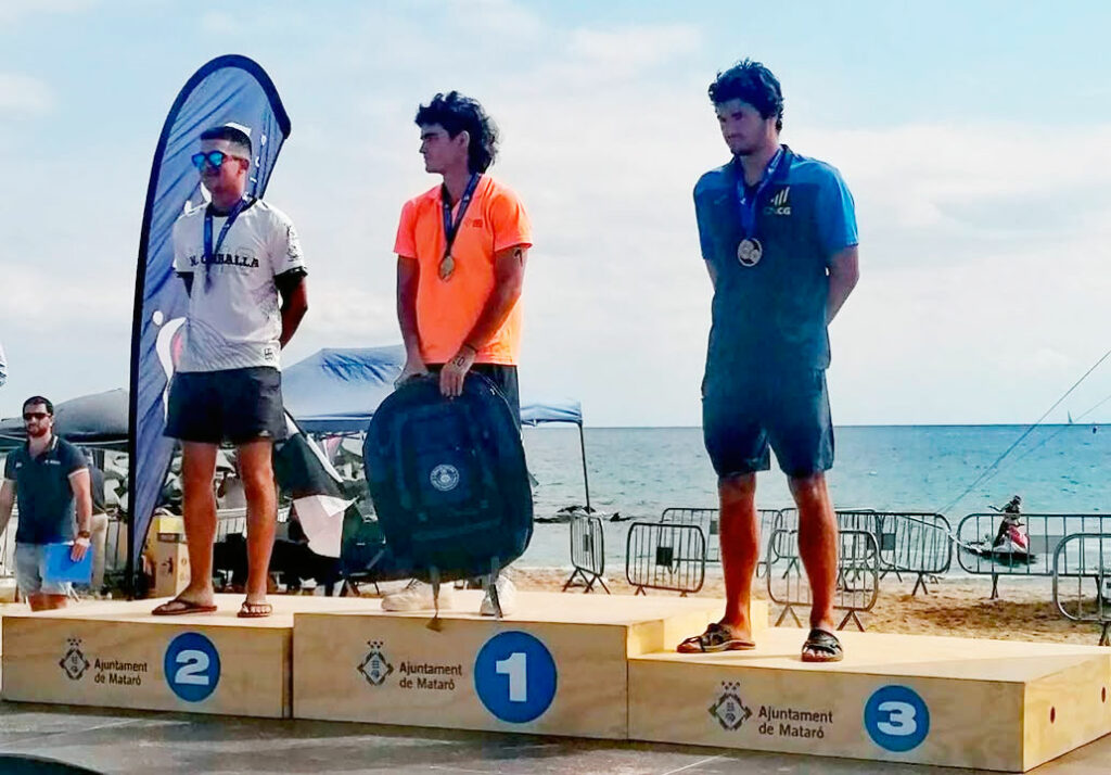 El nadador de Tomelloso, Sandro Alcaraz, se sube al podio cosiguiendo un tercer puesto en la Copa de España de Aguas Abiertas