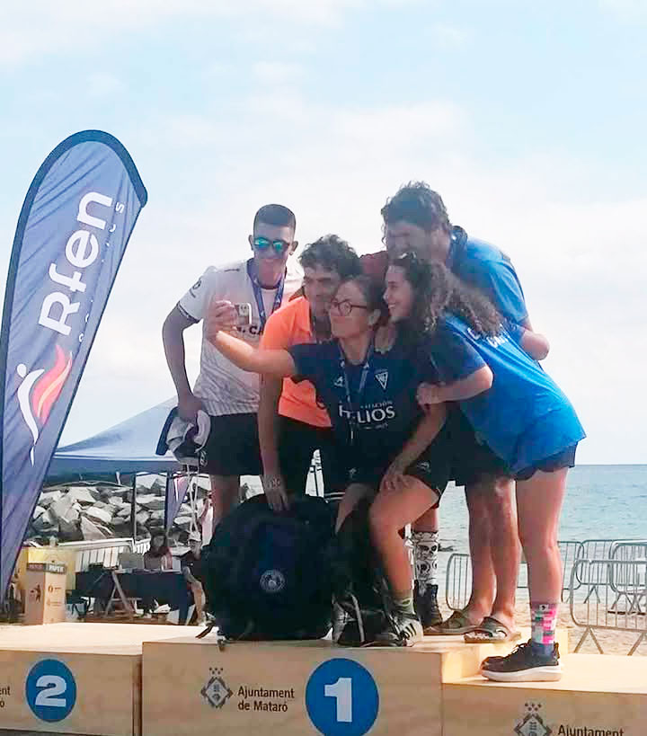 El nadador de Tomelloso, Sandro Alcaraz, se sube al podio cosiguiendo un tercer puesto en la Copa de España de Aguas Abiertas