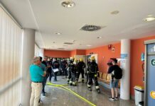 El Hospital de Tomelloso realiza un simulacro de incendio y evacuación para garantizar la adecuada actuación en caso de emergencia