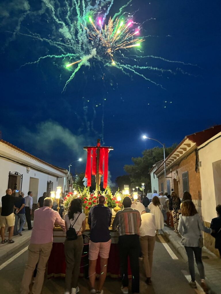 Todo preparado en Cañada de Calatrava para celebrar sus Fiestas Patronales en honor al Santísimo Cristo del Tránsito