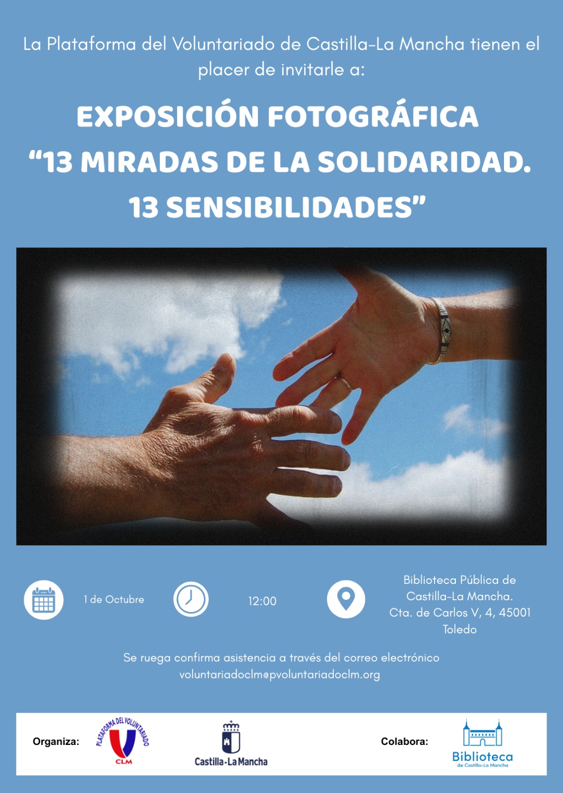 La Plataforma del Voluntariado de Castilla-La Mancha muestra su aportación a la sociedad a través de una exposición